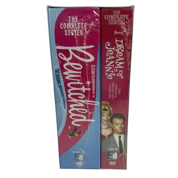 New Sealed Combo Bewitched & I Dream of Jeannie Complete Series DVD Set - Picture 1 of 4